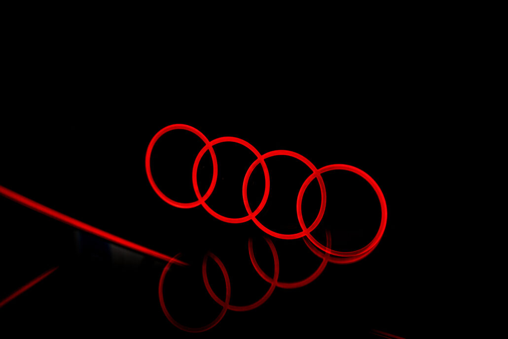 Interior del Audi Q3 Sportback 2026 con pantalla Digital Stage y consola central